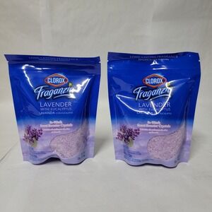 Clorox Fragranzia Lavender Eucalyptus Wash Scent Booster Crystals 2 Pack